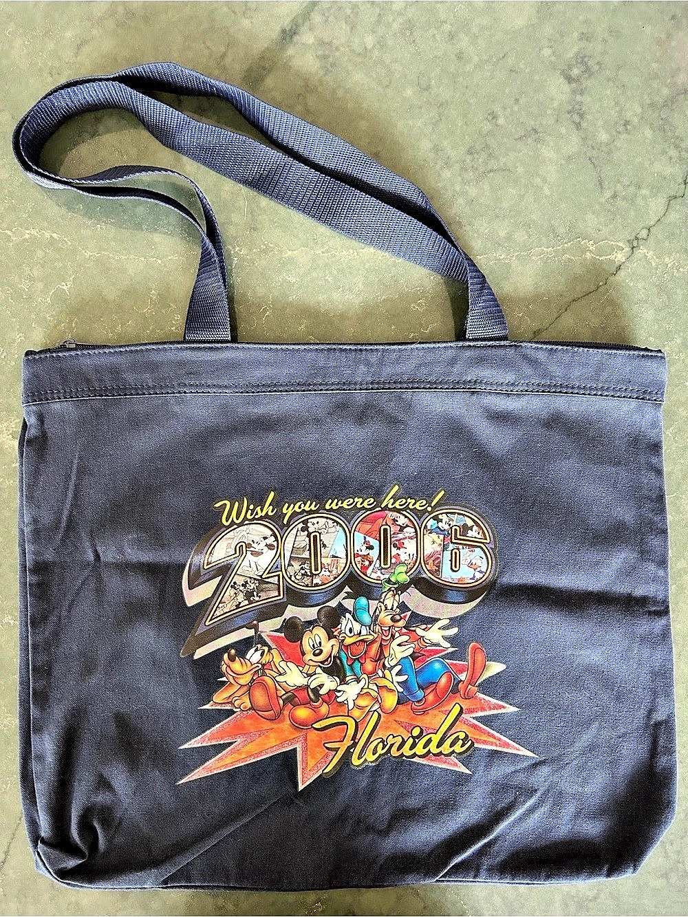 Y2K Disney Florida Graphic Tote Bag